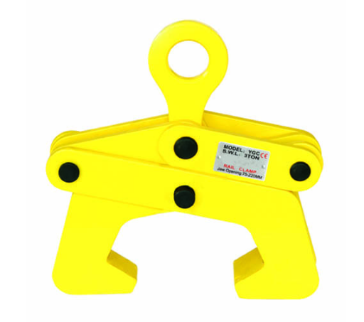 鋼軌吊鉗用于過山車軌道吊裝